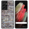 Funda Gel Tpu para Samsung Galaxy S21 Ultra 5G diseño Ladrillo 02 Dibujos