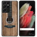 Funda Gel Tpu para Samsung Galaxy S21 Ultra 5G diseño Madera 11 Dibujos