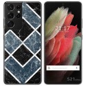 Funda Gel Tpu para Samsung Galaxy S21 Ultra 5G diseño Mármol 06 Dibujos