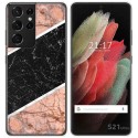 Funda Gel Tpu para Samsung Galaxy S21 Ultra 5G diseño Mármol 07 Dibujos