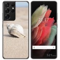 Funda Gel Tpu para Samsung Galaxy S21 Ultra 5G diseño Concha Dibujos