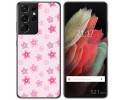 Funda Gel Tpu para Samsung Galaxy S21 Ultra 5G diseño Flores Dibujos
