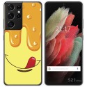 Funda Gel Tpu para Samsung Galaxy S21 Ultra 5G diseño Helado Vainilla Dibujos
