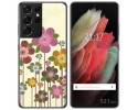 Funda Gel Tpu para Samsung Galaxy S21 Ultra 5G diseño Primavera En Flor Dibujos
