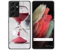 Funda Gel Tpu para Samsung Galaxy S21 Ultra 5G diseño Reloj Dibujos