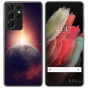 Funda Gel Tpu para Samsung Galaxy S21 Ultra 5G diseño Tierra Dibujos