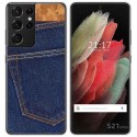 Funda Gel Tpu para Samsung Galaxy S21 Ultra 5G diseño Vaquero Dibujos