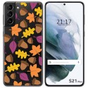 Funda Gel Transparente para Samsung Galaxy S21+ Plus 5G diseño Otoño Dibujos