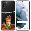 Funda Gel Transparente para Samsung Galaxy S21+ Plus 5G diseño Suricata Dibujos