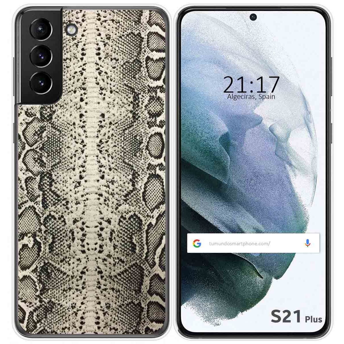 Funda Gel Tpu para Samsung Galaxy S21+ Plus 5G diseño Animal 01 Dibujos