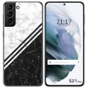 Funda Gel Tpu para Samsung Galaxy S21+ Plus 5G diseño Mármol 01 Dibujos