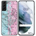 Funda Gel Tpu para Samsung Galaxy S21+ Plus 5G diseño Mármol 08 Dibujos