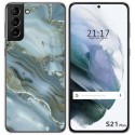 Funda Gel Tpu para Samsung Galaxy S21+ Plus 5G diseño Mármol 09 Dibujos