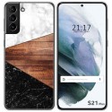 Funda Gel Tpu para Samsung Galaxy S21+ Plus 5G diseño Mármol 11 Dibujos
