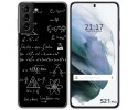 Funda Gel Tpu para Samsung Galaxy S21+ Plus 5G diseño Formulas Dibujos