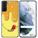 Funda Gel Tpu para Samsung Galaxy S21+ Plus 5G diseño Helado Vainilla Dibujos