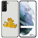 Funda Gel Tpu para Samsung Galaxy S21+ Plus 5G diseño Leones Dibujos