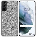 Funda Gel Tpu para Samsung Galaxy S21+ Plus 5G diseño Letras Dibujos