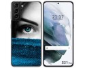 Funda Gel Tpu para Samsung Galaxy S21+ Plus 5G diseño Ojo Dibujos