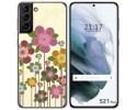 Funda Gel Tpu para Samsung Galaxy S21+ Plus 5G diseño Primavera En Flor Dibujos