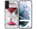 Funda Gel Tpu para Samsung Galaxy S21+ Plus 5G diseño Reloj Dibujos