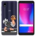 Funda Gel Transparente para ZTE Blade A3 2020 diseño Avestruz Dibujos