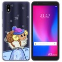 Funda Gel Transparente para ZTE Blade A3 2020 diseño Cabra Dibujos