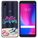Funda Gel Transparente para ZTE Blade A3 2020 diseño Summer Dibujos