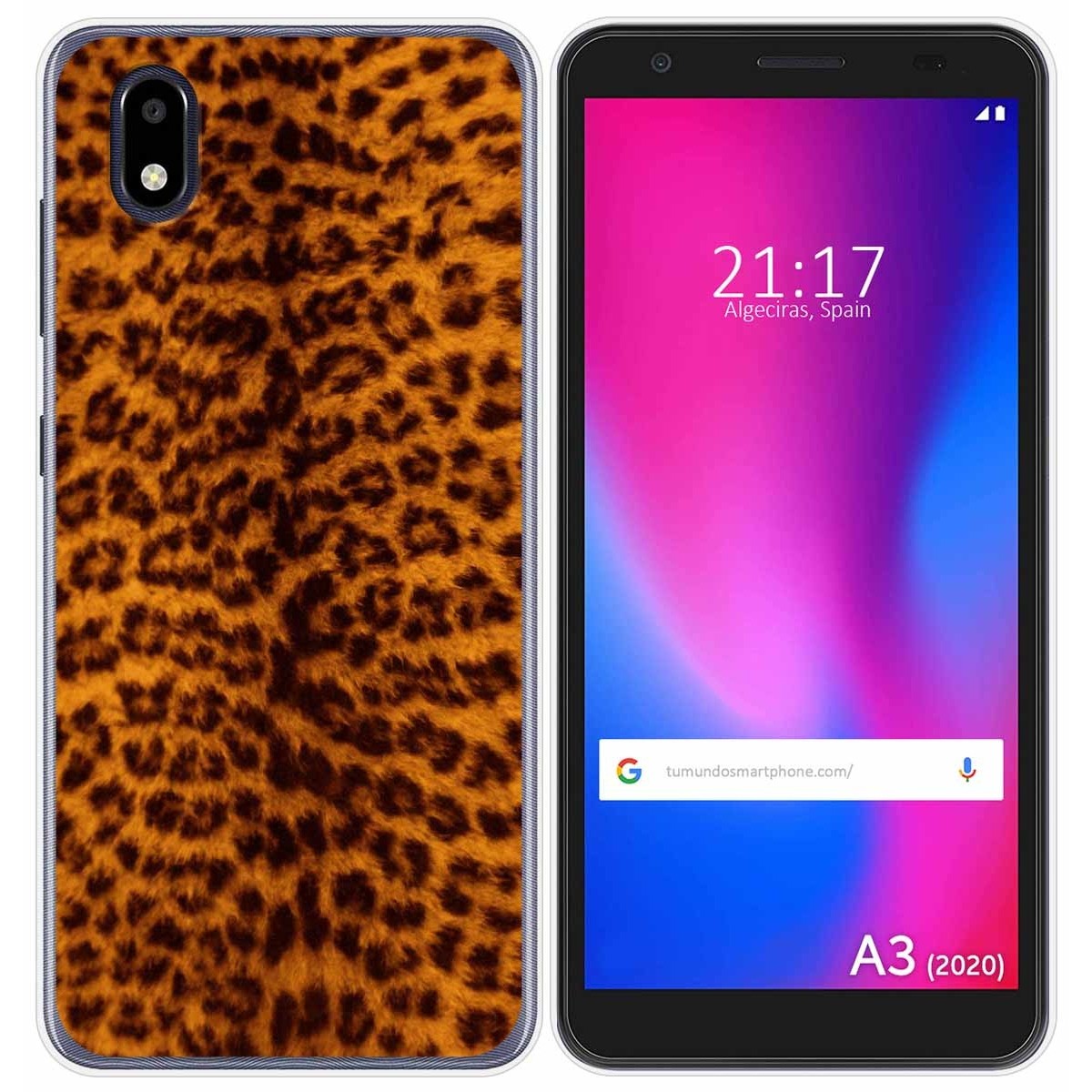 Funda Gel Tpu para ZTE Blade A3 2020 diseño Animal 03 Dibujos