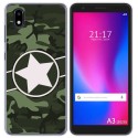 Funda Gel Tpu para ZTE Blade A3 2020 diseño Camuflaje 01 Dibujos