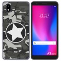 Funda Gel Tpu para ZTE Blade A3 2020 diseño Camuflaje 02 Dibujos