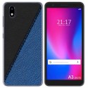 Funda Gel Tpu para ZTE Blade A3 2020 diseño Cuero 02 Dibujos