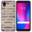 Funda Gel Tpu para ZTE Blade A3 2020 diseño Ladrillo 01 Dibujos