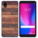 Funda Gel Tpu para ZTE Blade A3 2020 diseño Madera 03 Dibujos