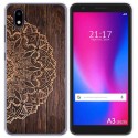 Funda Gel Tpu para ZTE Blade A3 2020 diseño Madera 06 Dibujos