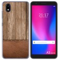 Funda Gel Tpu para ZTE Blade A3 2020 diseño Madera 09 Dibujos