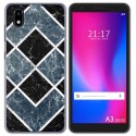 Funda Gel Tpu para ZTE Blade A3 2020 diseño Mármol 06 Dibujos