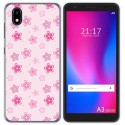 Funda Gel Tpu para ZTE Blade A3 2020 diseño Flores Dibujos