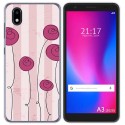 Funda Gel Tpu para ZTE Blade A3 2020 diseño Flores Vintage Dibujos