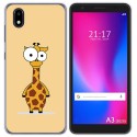 Funda Gel Tpu para ZTE Blade A3 2020 diseño Jirafa Dibujos
