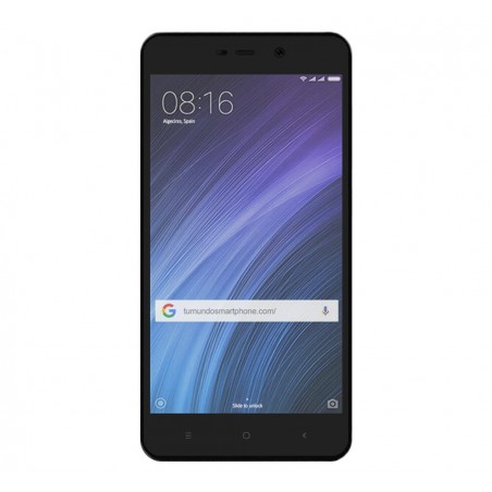 Protector Cristal Templado Frontal Completo Negro para Xiaomi Redmi 4A Vidrio