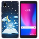 Funda Gel Tpu para ZTE Blade A3 2020 diseño Libro Cuentos Dibujos