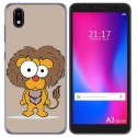 Funda Gel Tpu para ZTE Blade A3 2020 diseño Leon Dibujos