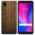 Funda Gel Tpu para ZTE Blade A3 2020 diseño Madera Dibujos