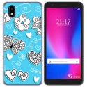 Funda Gel Tpu para ZTE Blade A3 2020 diseño Mariposas Dibujos