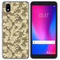 Funda Gel Tpu para ZTE Blade A3 2020 diseño Sand Camuflaje Dibujos