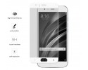 Protector Cristal Templado Frontal Completo Blanco  para Xiaomi Mi6 Vidrio