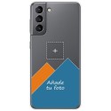 Personaliza tu Funda Gel Silicona Transparente con tu Fotografia para Samsung Galaxy S21 5G dibujo personalizada