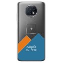 Personaliza tu Funda Gel Silicona Transparente con tu Fotografia para Xiaomi Redmi Note 9T 5G dibujo personalizada