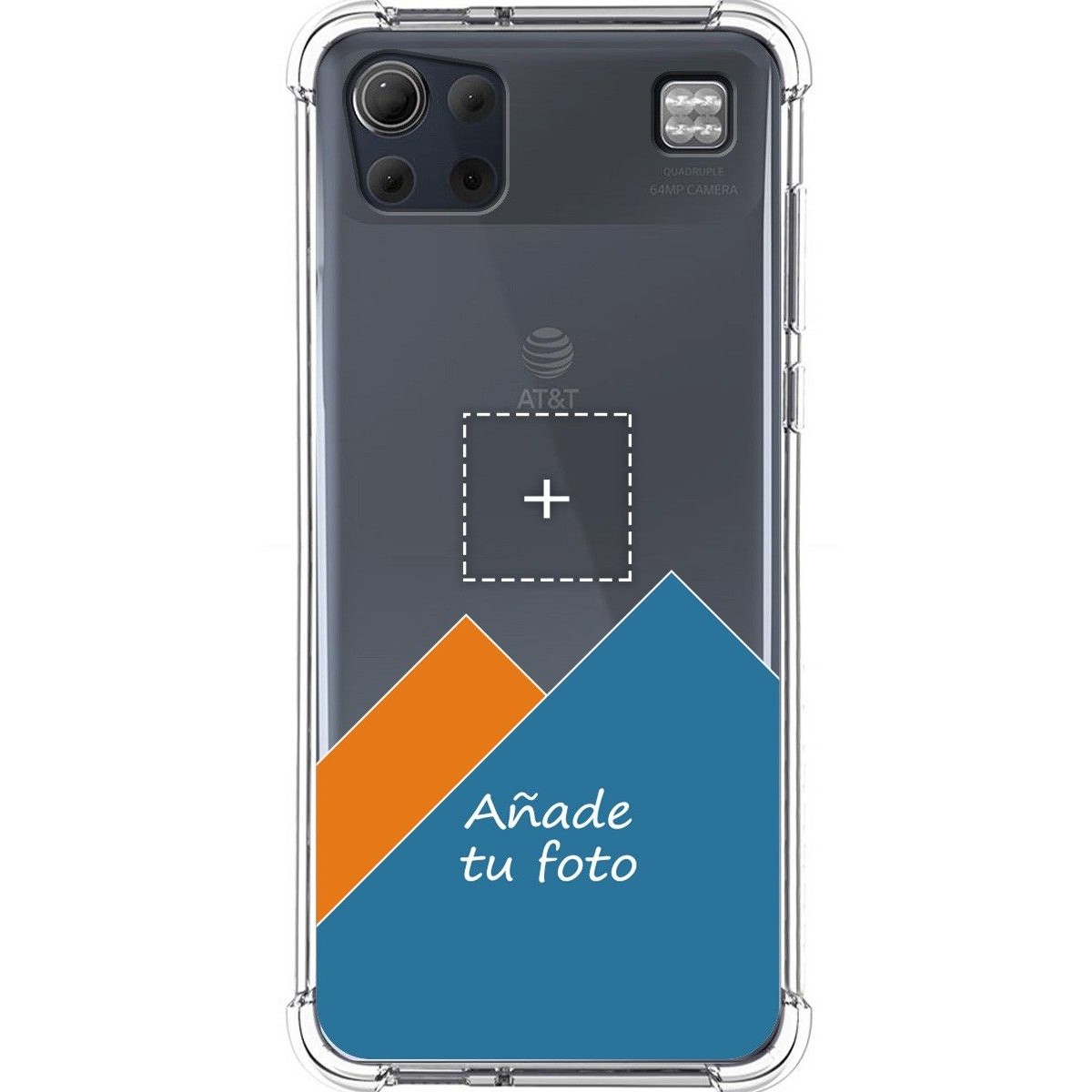 Personaliza tu Funda Silicona Anti-Golpes Transparente con tu Fotografía para Lg K92 5G personalizada